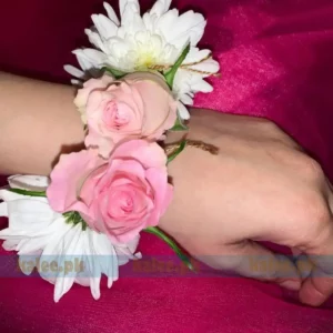 Pink Flowers & White Daisy Kangan