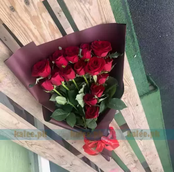 Red Rose Flowers Bouquet