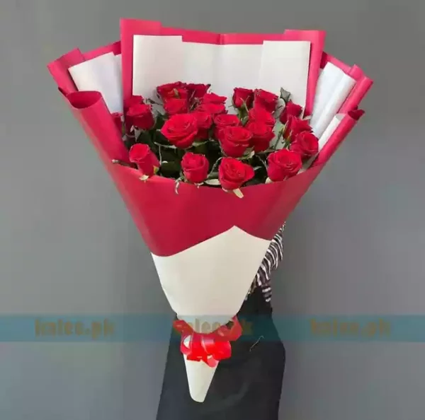 Red Rose Flowers Bouquet